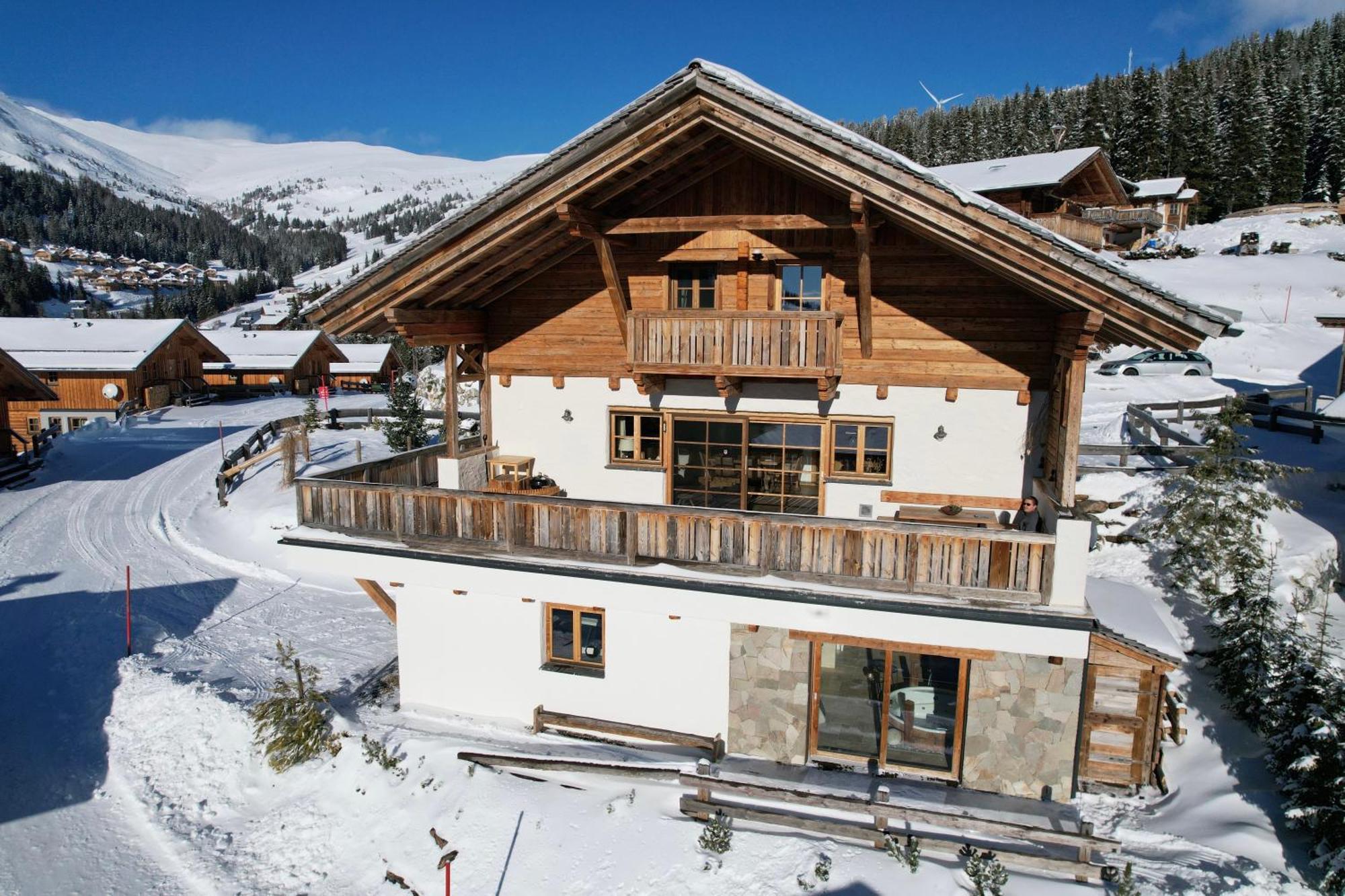 Almhaus Chalet Lachtal Oberwoelz Stadt 外观 照片